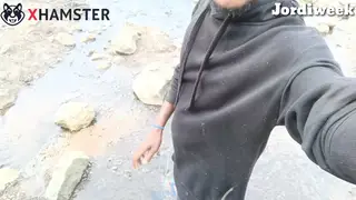Muscular Indian Daddy Barebacks a Teen on the Beach