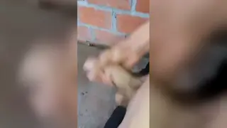 Guy Strokes Bareback in Quick Solo Clip