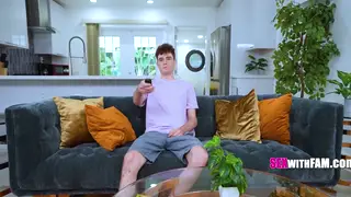 Brunette Cheats on Camera in POV Encounter