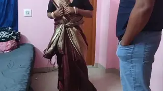 Indian MILF Cheats with Her Husband's Friend in Anal Encounter