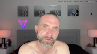Hairy Tattooed Daddy Commands Your Release in POV