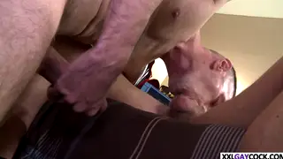 Slender Twink Sucks Muscular Stud's Thick Shaft
