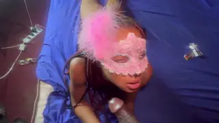 Busty Curvy Woman Gives Blowjob Then Takes BBC Doggystyle POV