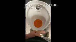 Compilation of Public Pissing in Restrooms and Outdoors