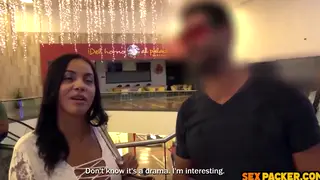 Busty Latina Submits to Rough Interracial Doggystyle