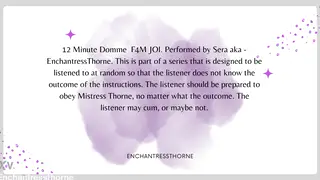 Femdom Voice Commands Edge and Lip Finish