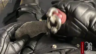 Leather Master Drives Submissive to the Edge