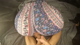 Muscular Hunk Teases Big Booty in Leggings Before Bareback Ride