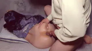 Curvy Indian Girlfriend Endures Rough Anal Debut
