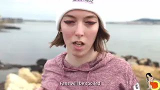 Muscular Brunette Teen Takes Rough Anal and a Mouthful