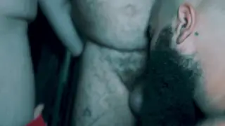 Hairy Bears Swap Loads in a Massive Bareback Orgy