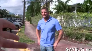 Muscular Black Hunk Takes Rough Blowjob and Facial