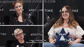 Curvy Newcomer Shows Off Her Massive Tits at Casting