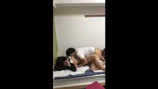 Japanese Girlfriend Initiates Oral at Office Desk