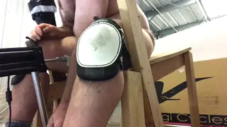 Mature Chub Explores Anal Pleasure with Machine and Toys