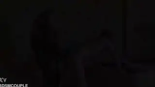 Dominant Woman Pegs Submissive Guy in Factory