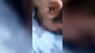 Guy Swallows Cock Deep in Amateur Clip