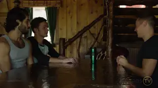 Hairy Stud Edges Himself to an Explosive Cumshot