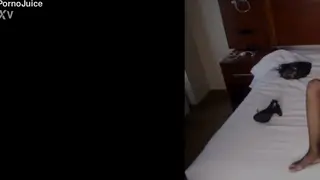 Busty Woman Shows Off BBC Creampie After Climax