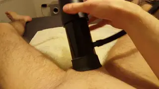Bound Euro Twink Takes a Machine Milk to Explosion