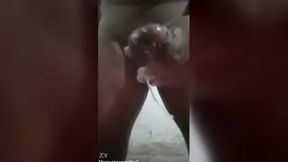 Ebony Teen Shows Off His Body in a Short Solo