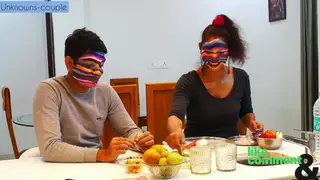 Indian Housewife Invites Helper for Kitchen Encounter
