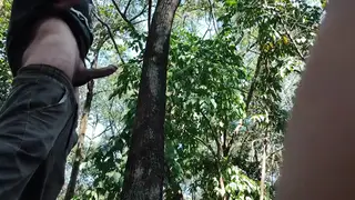 Stepdaughter Loses Anal Virginity in the Woods