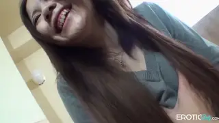 Petite Asian Amateurs Share a Rough Holiday Encounter