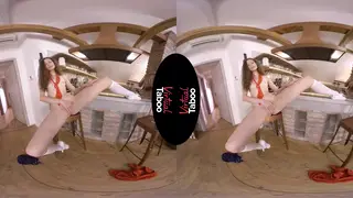 Petite Teen Explores Solo Pleasure in VR
