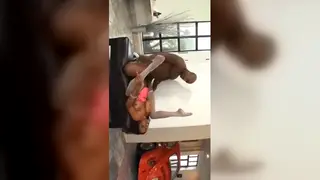 Ebony Beauty Explores Anal Pleasure