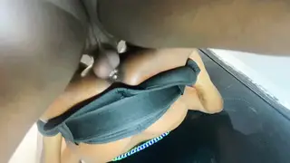 Petite MILF Stretched by BBC on a Sex Swing