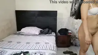 Busty Friend Rides Hard Until Creampie Finish