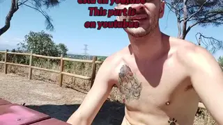 Guy Strokes Himself at a Scenic Overlook