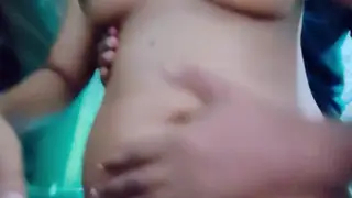Indian Wife Shares Intimate Moments With Her Husband in the Bathroom