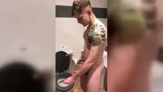 European Twink Pisses During a Webcam Show