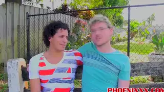 Uncut Stud Throats Twink Before Deep Penetration