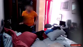 Voluptuous Latina Maid Flaunts Her Huge Natural Boobs