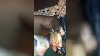 Curvy Wife Gives a Sneaky Blowjob in Secret
