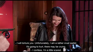 Redhead Submits to Spanking in First BDSM Session