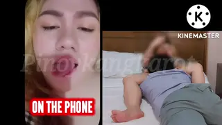Asian MILF Gives POV Handjob to Brother-In-Law