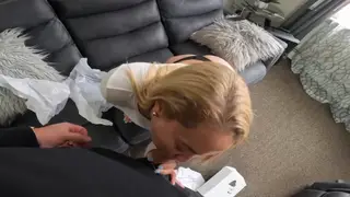 Blonde Latina MILF Celebrates Mother's Day with Her Stepson in POV