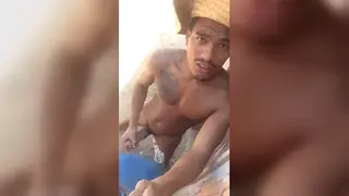 Solo Guy Works His Cock to Explosive Finish