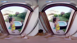 Inked Brunette Takes Anal Deep in VR POV