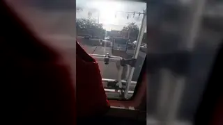 European Teen Bends Over for Car Doggystyle in Public