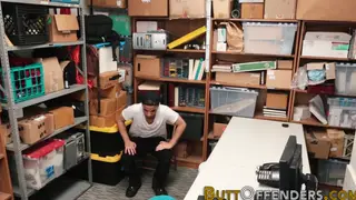 Black Suspect Gets Rimmed and Fingered by Cop