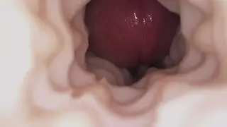 European Solo Performer Climaxes Inside Textured Toy