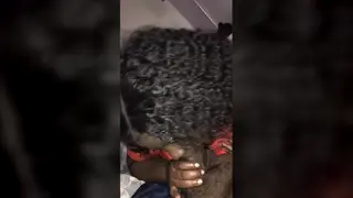 Voluptuous Ebony Maid Delivers Sloppy Deepthroat to BBC Guest