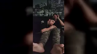 Latino Twink Swallows Uncut Load After Oral Session