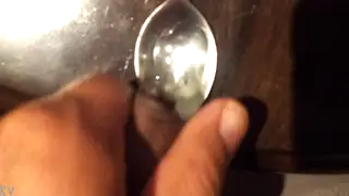 Uncut Cock Leaks Precum In Steady Stream