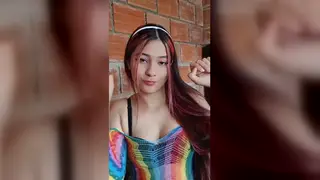 Curvy Latina Student Squirts Hard With New Toy on Camera